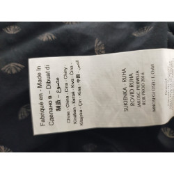 Robe été Promod noire à volants – Taille 38