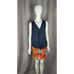 Haut bleu marine Morgan – Taille 36 | Chic & fluide pour été ou mi-saison