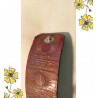 Bracelet vintage cuir gravé – Ethnique & artisanal – Terres d’Ailleurs