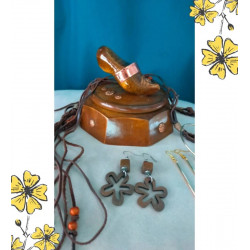 Vintage & Boho Jewelry Set + Wooden Box – Terres d’Ailleurs Collection