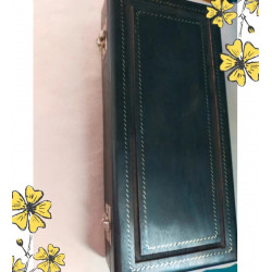 Coffret bijoux nacre + boîte bois vintage – parure et bracelets élégants