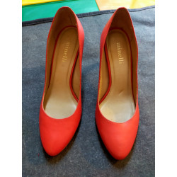 Escarpins rouges Minelli – élégants et confortables – T.37