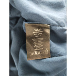 Robe Ba&sh bordeaux à motifs graphiques – Taille 1