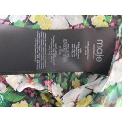 Robe fleurie Maje – Taille 1 – Volants & fils dorés