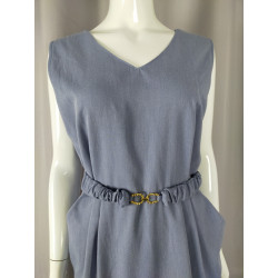 Robe sans manches Frogy bleu jean – Taille 2