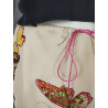 Jupe midi 100% soie Gérard Darel – Papillons colorés – T.40