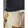 Jupe midi 100% soie Gérard Darel – Papillons colorés – T.40