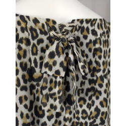 Robe Claudie Pierlot léopard – Taille 40 – Chic & fluide