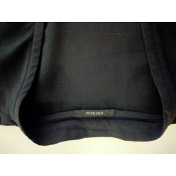 Robe noire drapée IKKS – Taille 34 XS – Chic et élégante