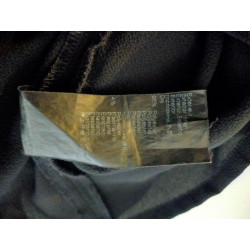 Robe noire drapée IKKS – Taille 34 XS – Chic et élégante